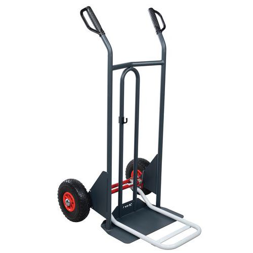 carrello 350 kg - ruota antif - 1253x661x771,