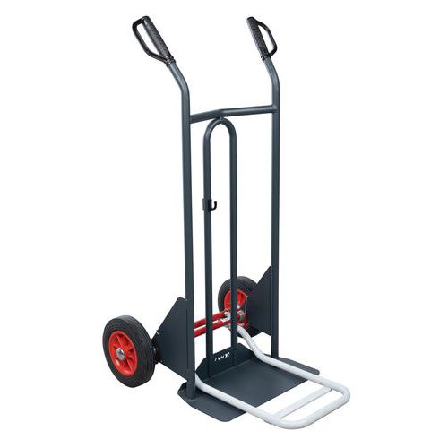 carrello 350 kg - ruota gomma - 1253x683x766,