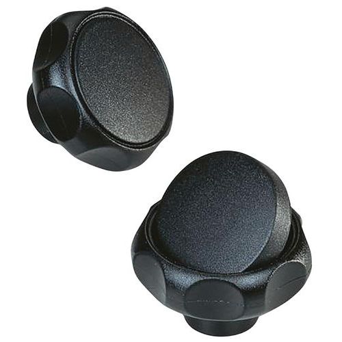 Pomello AE in poliammide D.32 per M6,