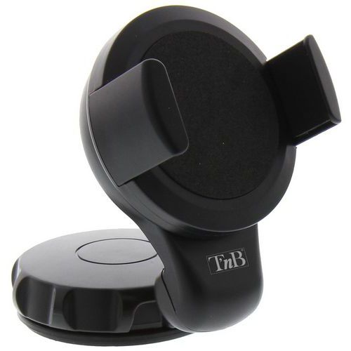 Mini supporto a ventosa per smartphone - Nero - T'nB,