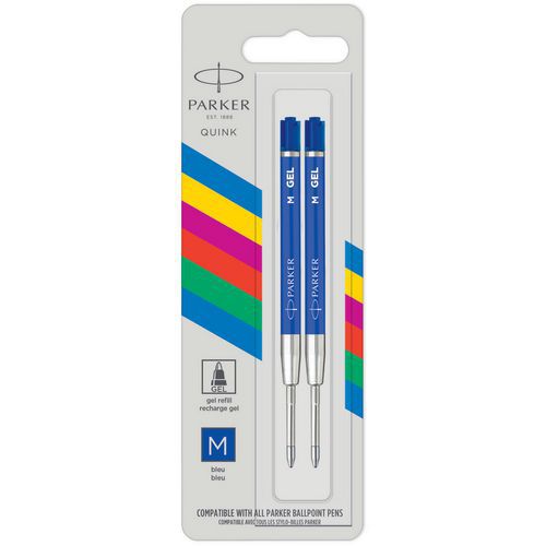 Ricarica per penna Parker® Quink 2 Gel 0,7mm - Blu - Parker®,