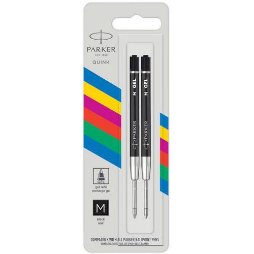 Ricarica per penna Parker® Quink 2 Gel 0,7mm-Nero-Parker®,