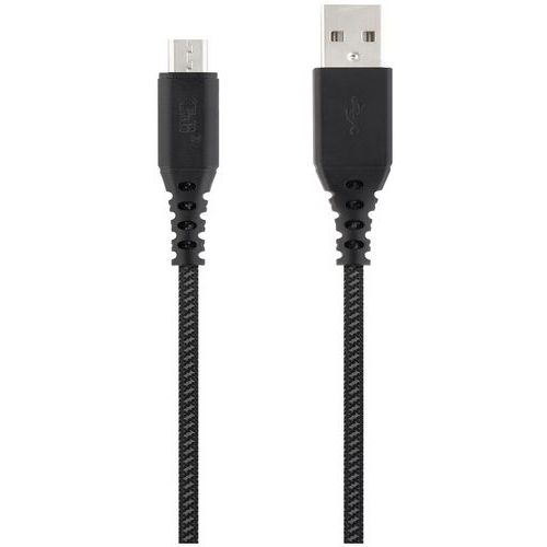 Cavo USB/Micro USB 1,5m - Xtremwork - Nero/grigio - T'nB,