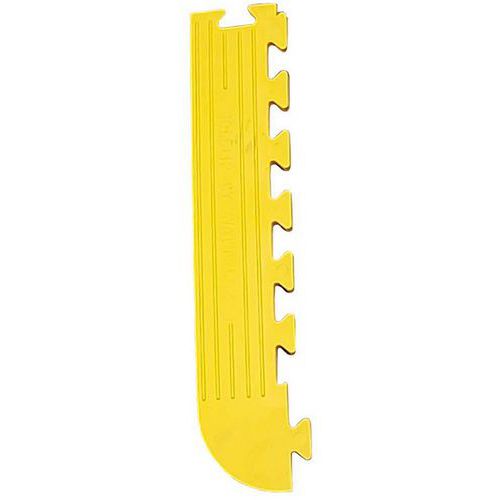 bordo dritto con angolo solclip evolution - 62x13cm - Giallo,