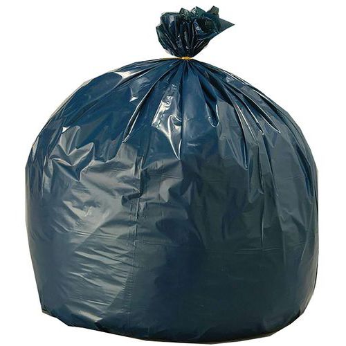 Sacco per rifiuti riciclabili-Rifiuti leggeri-30L-Nero,