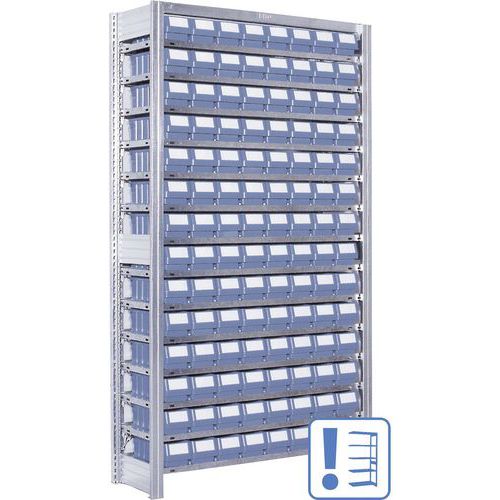 Scaffalatura anti-caduta,