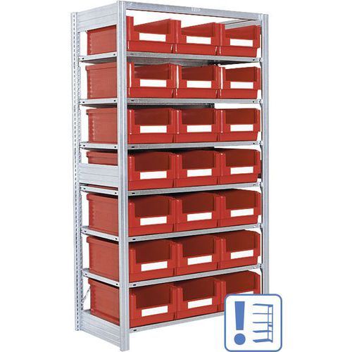 Scaffalatura a griglia,