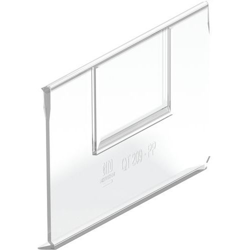 Separatori trasversali adatti per larghezze di 156 mm,