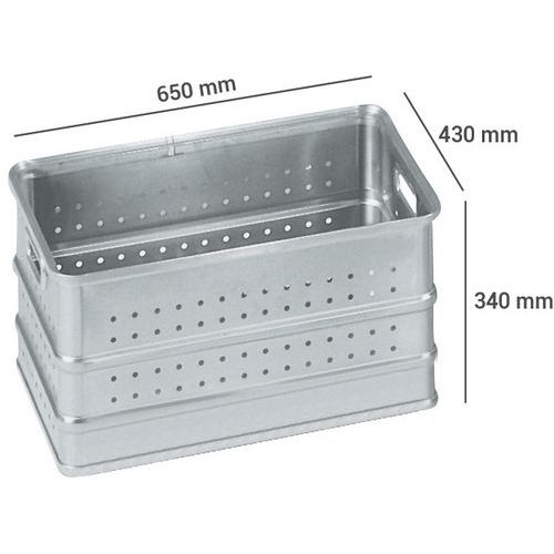 Cestino Rettangolare HELGUEFER Grigio | 280x230x340 Mm | Per Casa O Ufficio - Foto 10