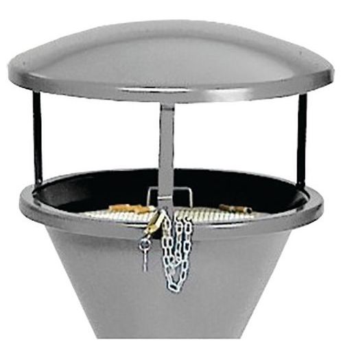 Copertura per posacenere a clessidra - Argento - VAR,