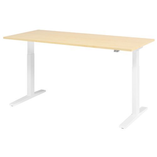 Scrivania elettrica XMKA12 -180 x 80 cm - Acero,