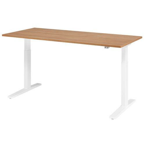 Scrivania elettrica XMKA12 -180 x 80 cm - Noce,