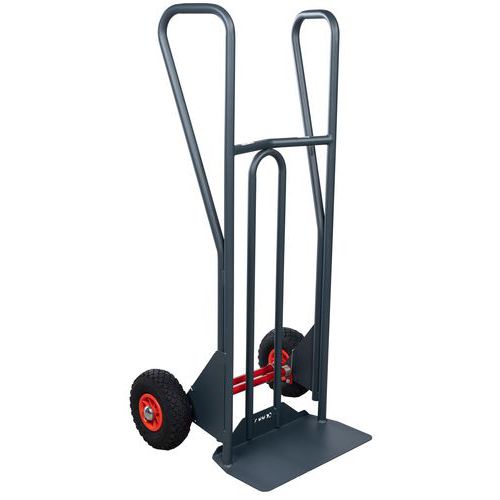 carrello 350 kg - ruota pneu - 1330x661x553,