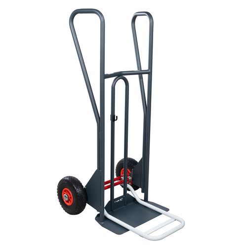 carrello 350 kg - ruota antif - 1330x661x771,