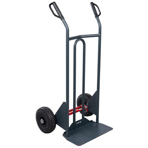 carrello 350 kg - ruota pneu - 1253x661x553,