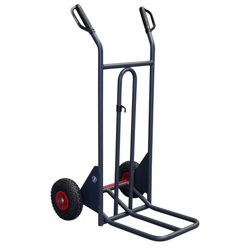 carrello 350 kg - ruota pneu - 1250x661x806,