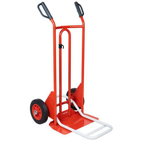 Carrello 250 kg misto, fisso e pieghevole,