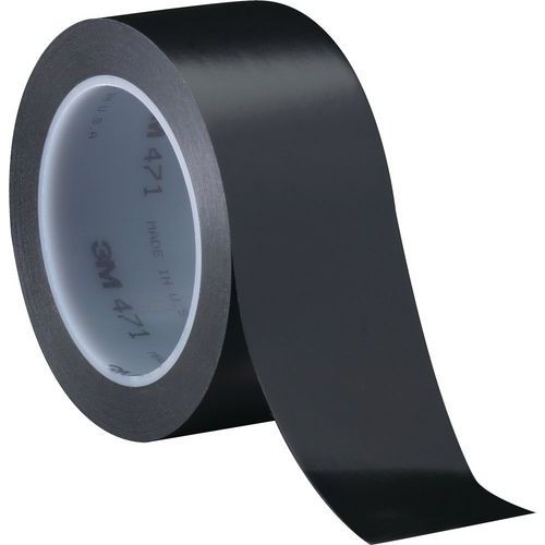Nastro in vinile 471 nero 50 mm x 33 m,