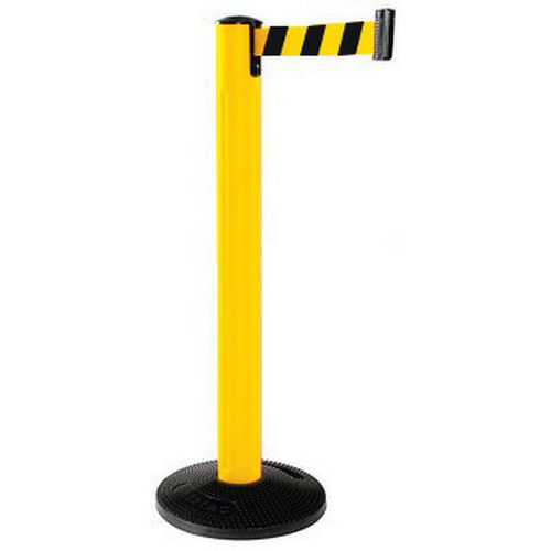 PALETTO DELIMITAZIONE ESTERNO NASTRO N/G PALETTO GIALLO,