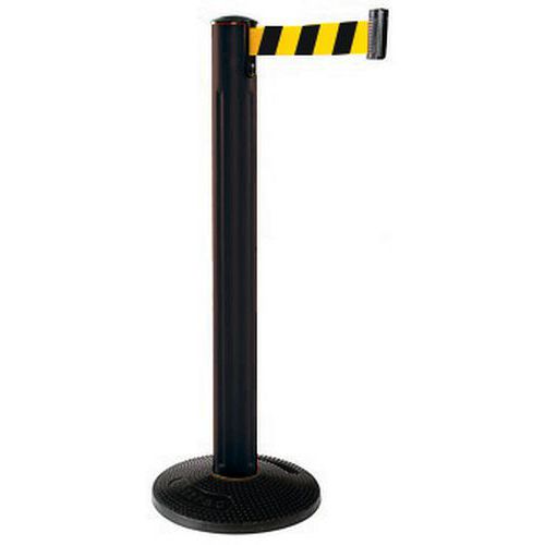 PALETTO DELIMITAZIONE ESTERNO NASTRO N/G PALETTO NERO,