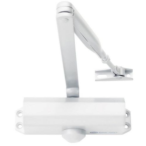 Chiudiporta 610 - Braccio a compasso - Forza 3 - Bianco,