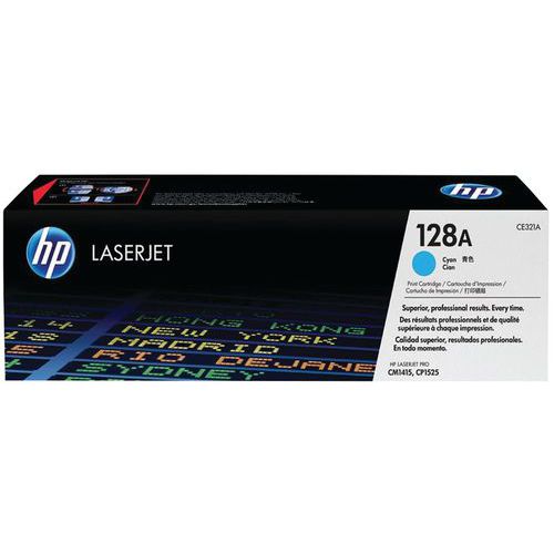 Toner - 128 - Ciano - HP,