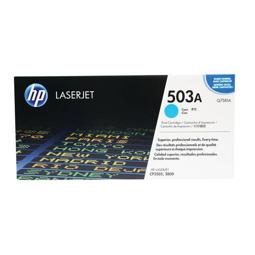 Toner - 503 - Ciano - HP,