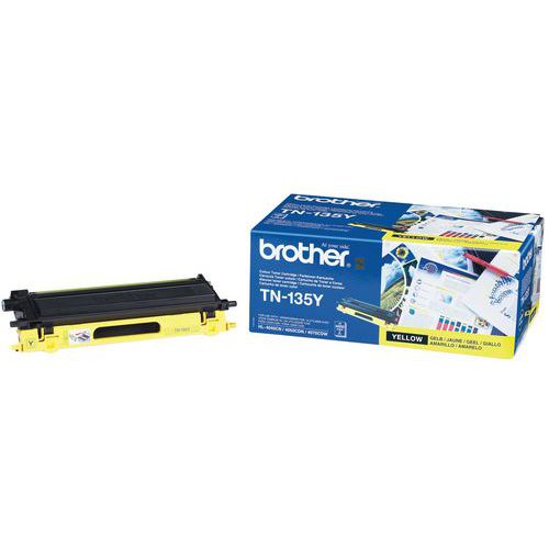 Toner - TN135 - Giallo - Brother,
