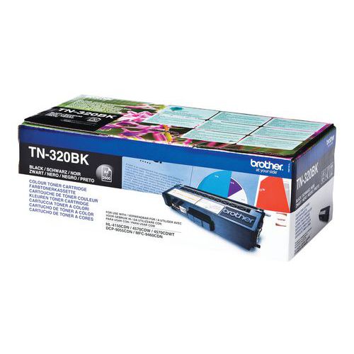 Toner - TN320 - Nero - Brother,