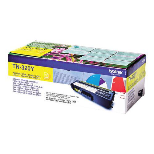 Toner - TN320 - Giallo - Brother,
