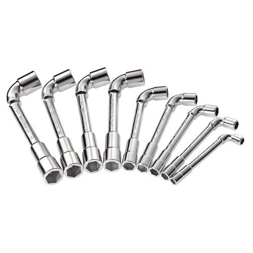 Set 9 chiavi a pipa 6 lati x 6 lati 75.J9Pb,
