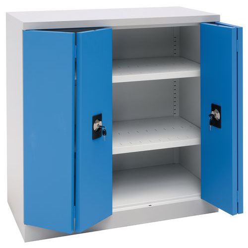 Armadio basso ante a libro 1000x500x1000 LXPXA (mm):,