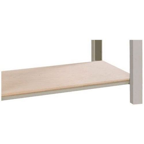 Ripiano basso in faggio 24 mm per banco Larg.: 1850mm,