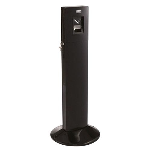 POSACENERE A PIEDE ALTEZZA 107 CM NERO,