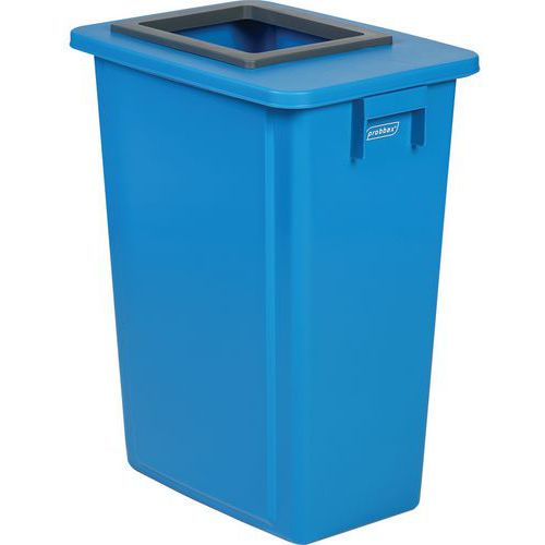 Pattumiera per raccolta differenziata blu - 60L - Probbax,