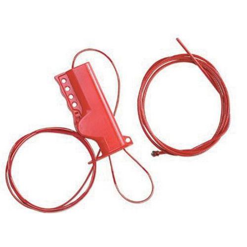 SISTEMA CON CAVO IN ACCIAIO ROSSO LUNGHEZZA 2,44M,