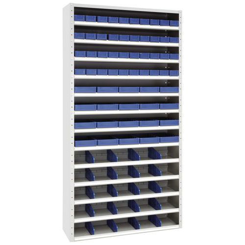 Armadio contenitori rimovibili Prof.: 30 cm H: 198 cm,