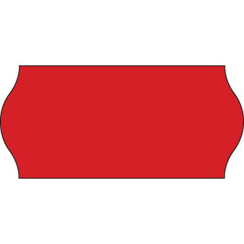 Etichetta Per Etichettatrice N.Etichette:1500 Colore:Rosso,