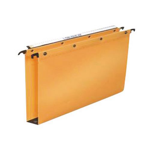 Cartella sospesa cass. fondo30 polypro, aranc.,