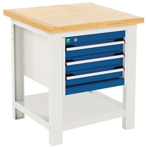 Carrello Con 3 Cassetti L750Xp750Xh840 mm,