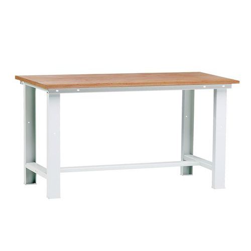 Banco Fisso 2000X800Mm Faggio Multistrato Spe s.Ripiano 2,4c,