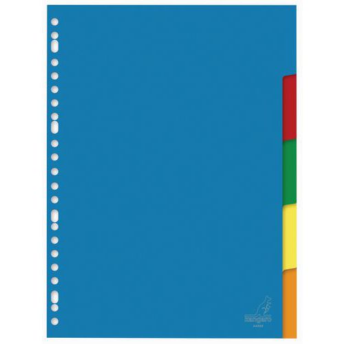 Separatore In Polipropilene Colorato N.Divi:5,