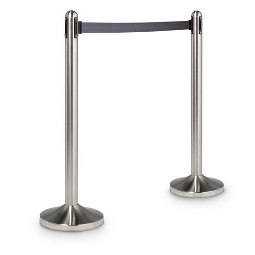 Paletto con nastro grigio diam 31 cm,