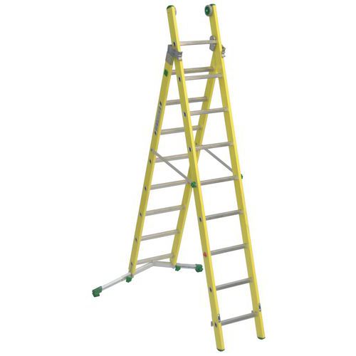 SCALA VETROPRIMA DUE RAMPE M. 2,10/3,00,