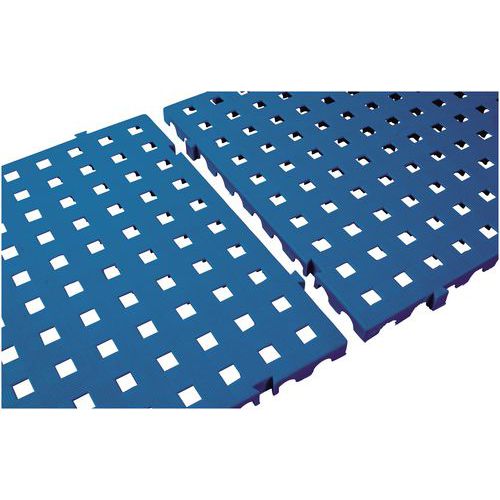 Piastrelle Grigliate a alta resistenza Blu 50X50 cm,