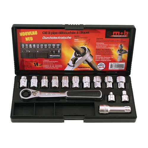 SET 14 BUSSOLE CON FORO PASSANTE DS CASSETTA,