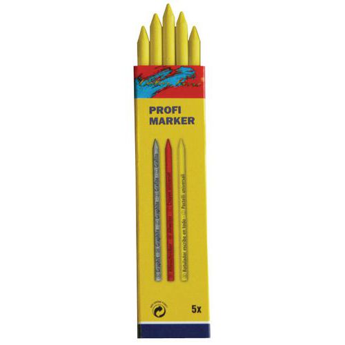 ASTUCCIO 5 MINE PROFI-MARKER GIALLO JAUNE,