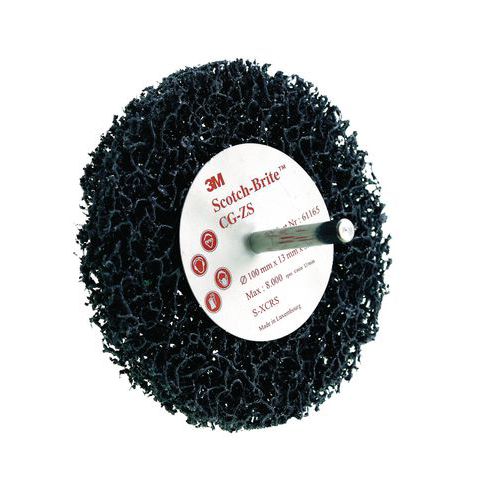 Disco abrasivo Scotch-Brite CG-ZS 75MMx25x6 GRANA GROSSA,