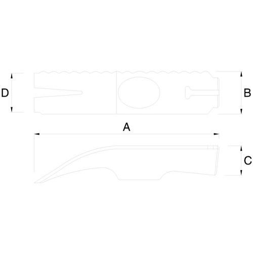 MARTELLO MASS DA CARPENTIERE FORGIATO CON MANICO IN LEGNO - GR.200 - ART.191C