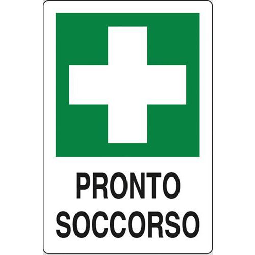 Cart. Alluminiopronto Soccorso 180x120mm,